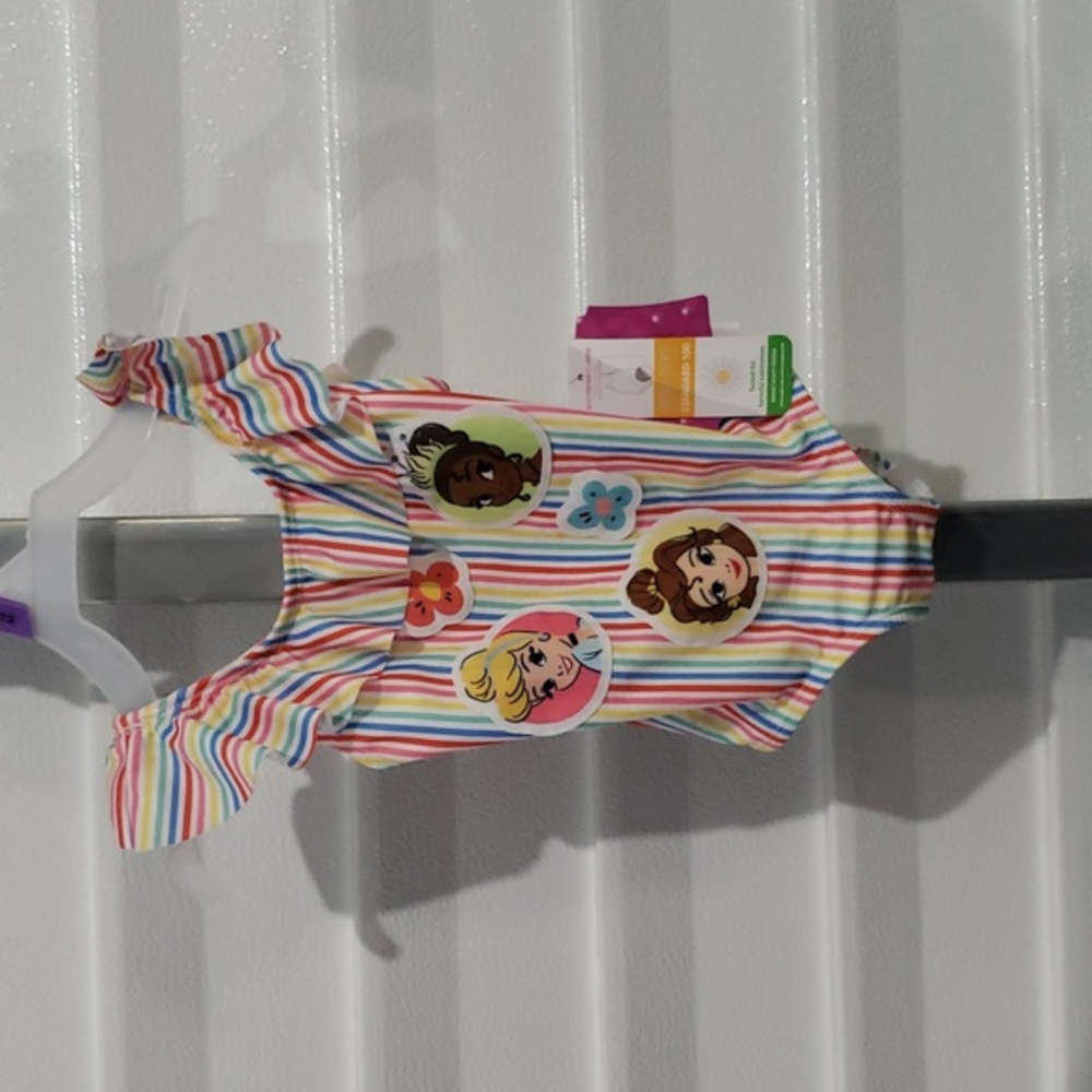 Disney princess swimsuit one piece size 18 Months NWT